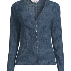 Crinkle-Cardigan für Damen