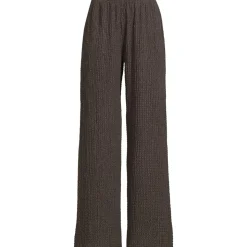 Crinkle-Jerseyhose mit weitem Bein für Damen