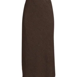 Crinkle-Schlupfrock im Schrägschnitt für Damen