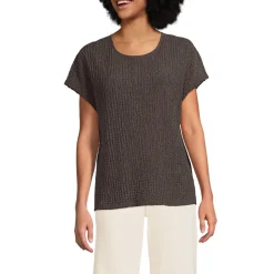 Crinkle-Shirt für Damen
