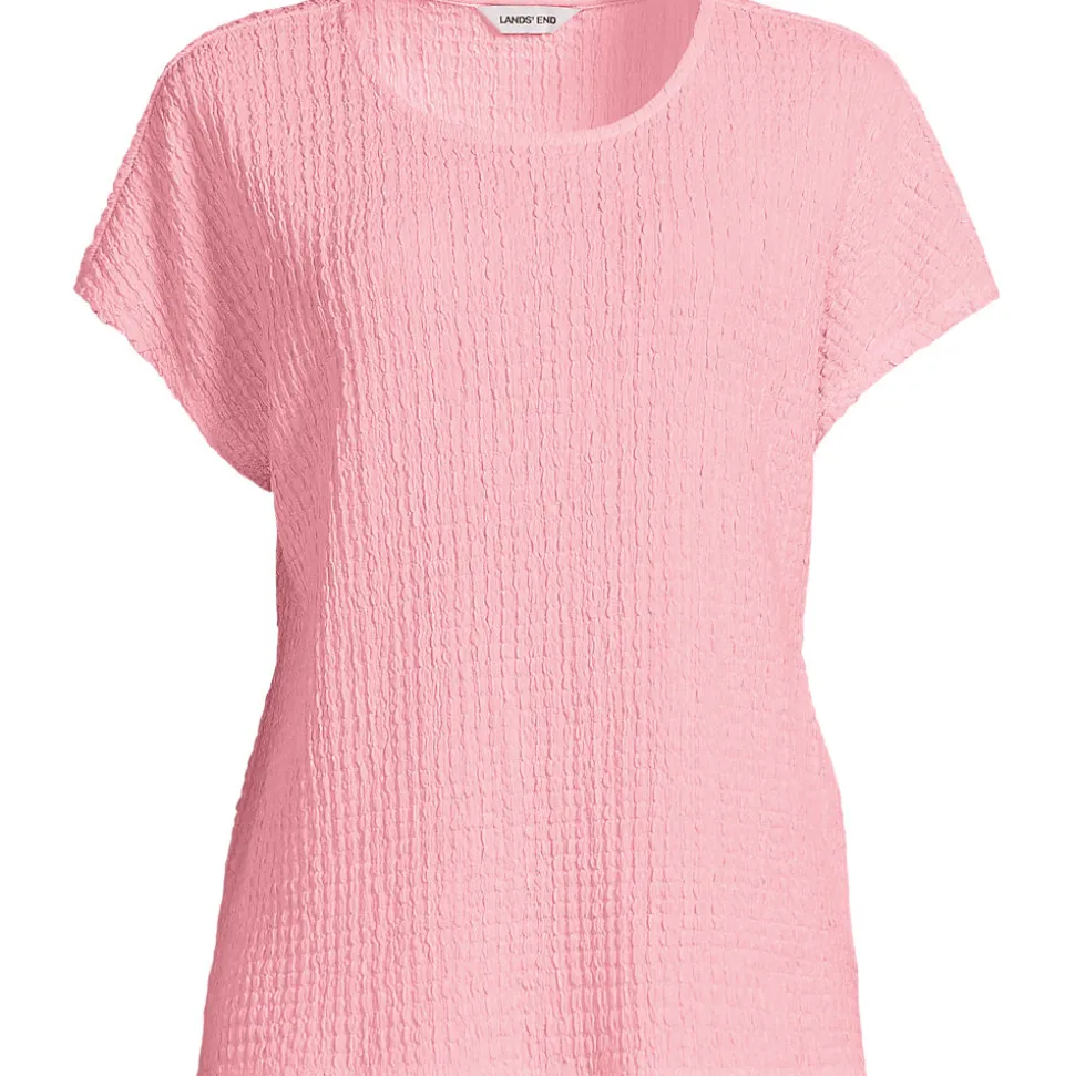 Crinkle-Shirt für Damen