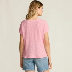 Crinkle-Shirt für Damen