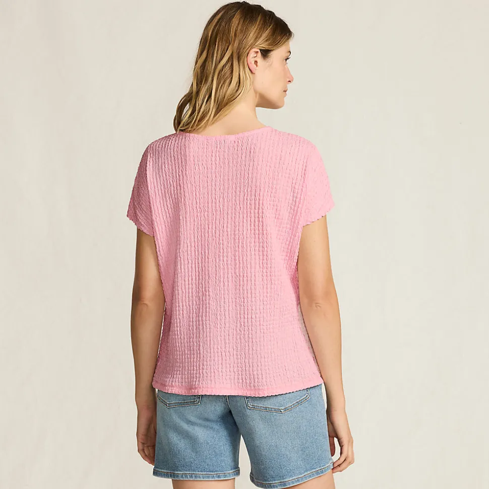 Crinkle-Shirt für Damen