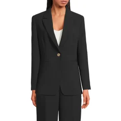 Crêpe-Blazer für Damen