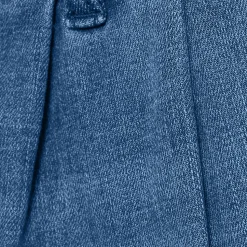 Culotte-Jeans mit Bundfalten Mid Waist für Damen