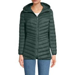 Daunenjacke WANDERWEIGHT Verstaubar Ultraleicht mit Kapuze für Damen