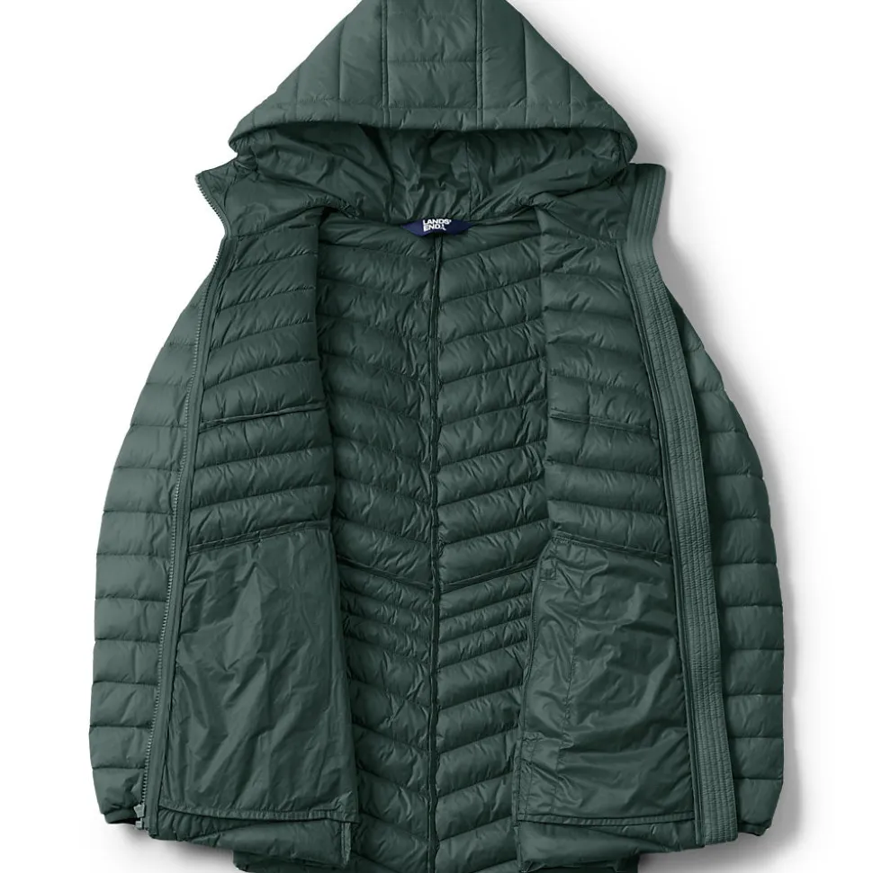 Daunenjacke WANDERWEIGHT Verstaubar Ultraleicht mit Kapuze für Damen