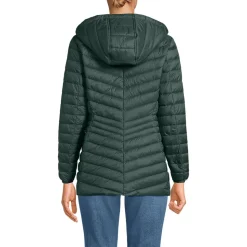 Daunenjacke WANDERWEIGHT Verstaubar Ultraleicht mit Kapuze für Damen