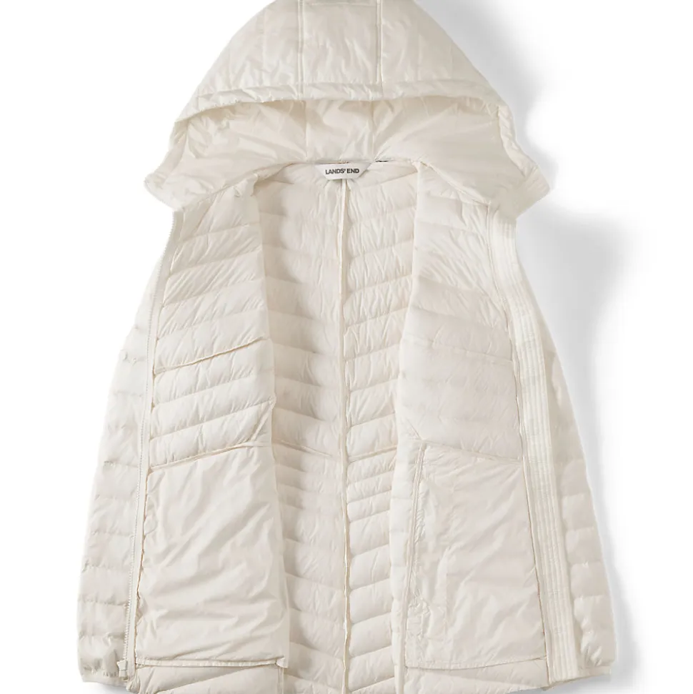 Daunenjacke WANDERWEIGHT Verstaubar Ultraleicht mit Kapuze für Damen