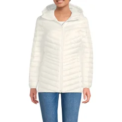 Daunenjacke WANDERWEIGHT Verstaubar Ultraleicht mit Kapuze für Damen