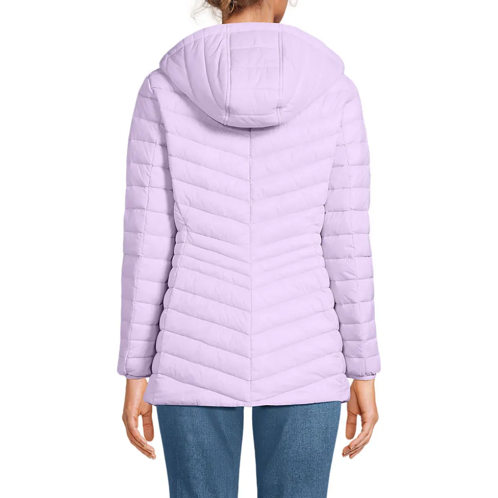 Daunenjacke WANDERWEIGHT Verstaubar Ultraleicht mit Kapuze für Damen
