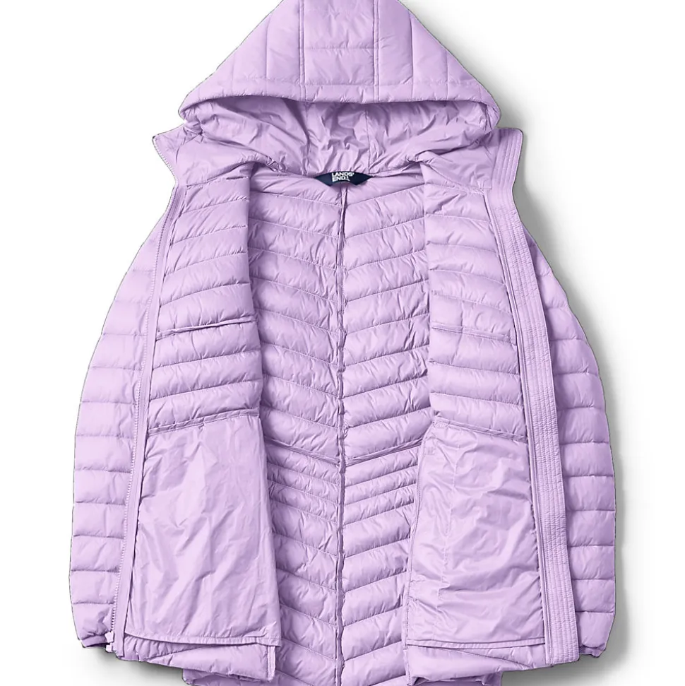 Daunenjacke WANDERWEIGHT Verstaubar Ultraleicht mit Kapuze für Damen