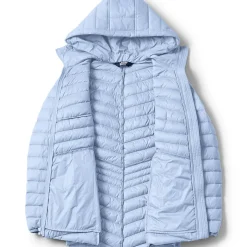 Daunenjacke WANDERWEIGHT Verstaubar Ultraleicht mit Kapuze für Damen