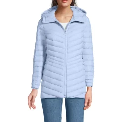 Daunenjacke WANDERWEIGHT Verstaubar Ultraleicht mit Kapuze für Damen