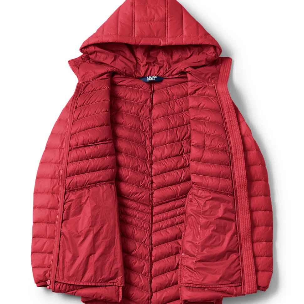 Daunenjacke WANDERWEIGHT Verstaubar Ultraleicht mit Kapuze für Damen