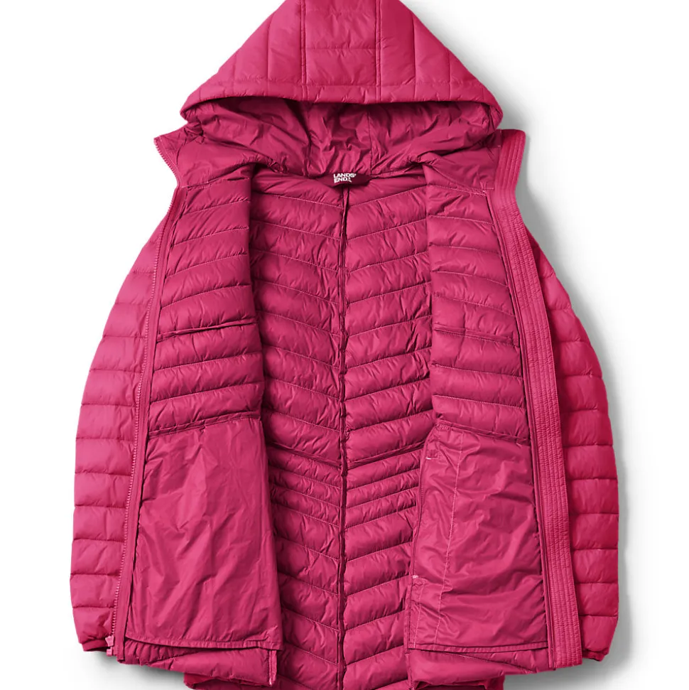 Daunenjacke WANDERWEIGHT Verstaubar Ultraleicht mit Kapuze für Damen