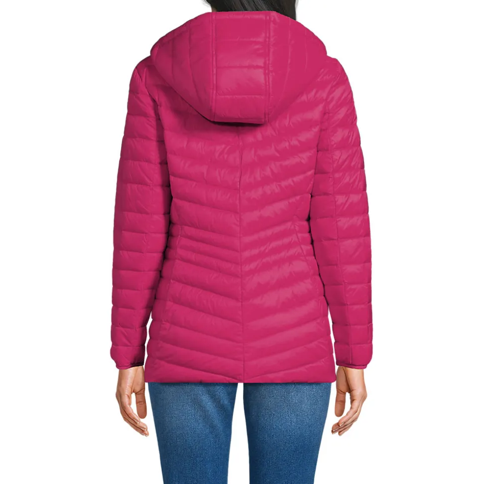 Daunenjacke WANDERWEIGHT Verstaubar Ultraleicht mit Kapuze für Damen