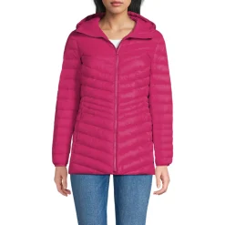 Daunenjacke WANDERWEIGHT Verstaubar Ultraleicht mit Kapuze für Damen