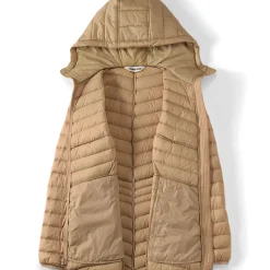 Daunenjacke WANDERWEIGHT Verstaubar Ultraleicht mit Kapuze für Damen