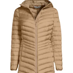 Daunenjacke WANDERWEIGHT Verstaubar Ultraleicht mit Kapuze für Damen