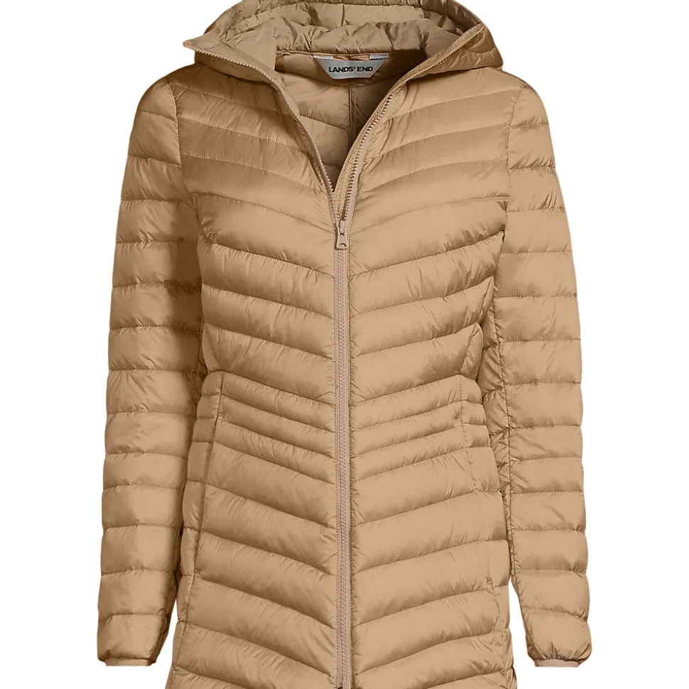Daunenjacke WANDERWEIGHT Verstaubar Ultraleicht mit Kapuze für Damen