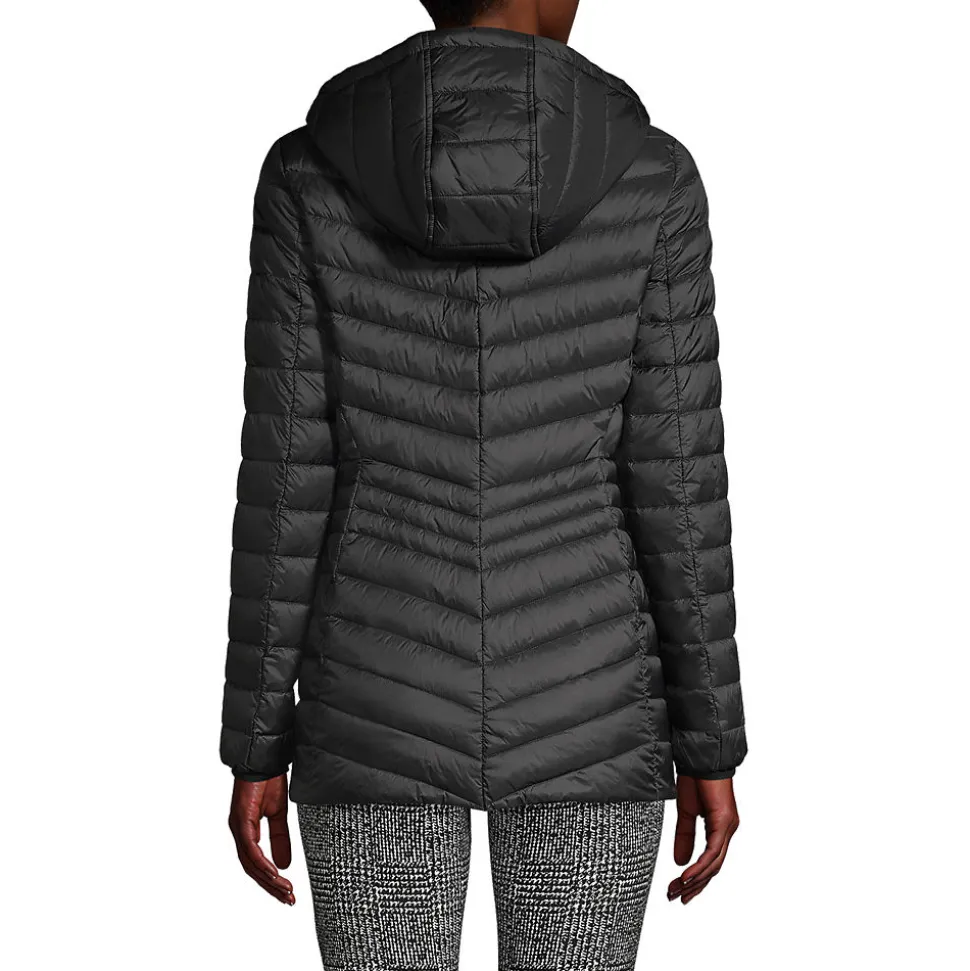 Daunenjacke WANDERWEIGHT Verstaubar Ultraleicht mit Kapuze für Damen