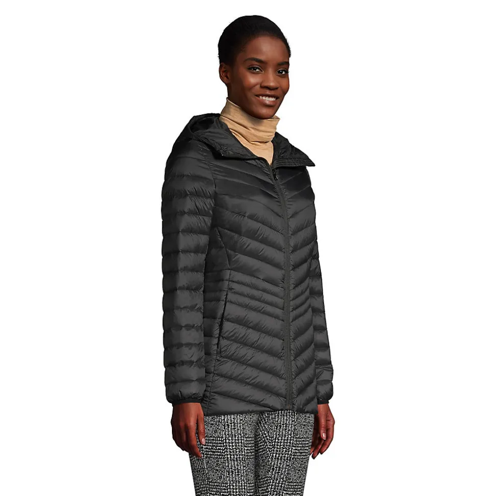 Daunenjacke WANDERWEIGHT Verstaubar Ultraleicht mit Kapuze für Damen