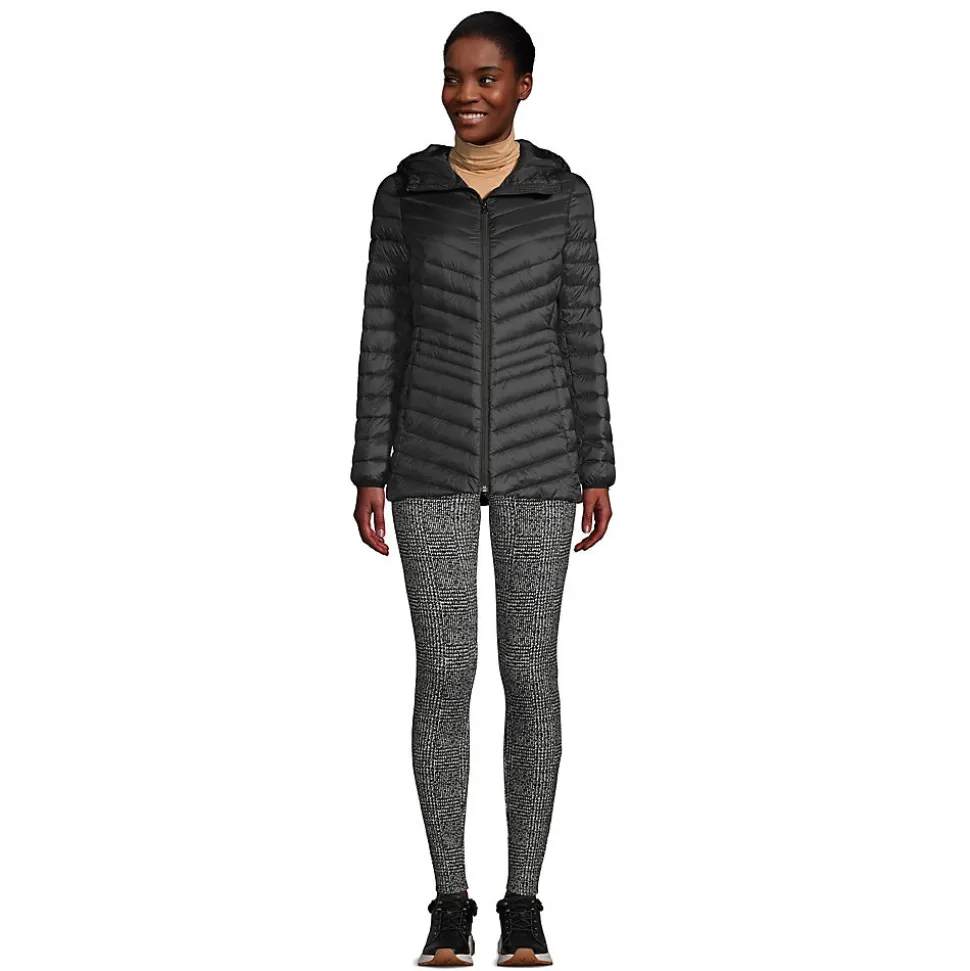 Daunenjacke WANDERWEIGHT Verstaubar Ultraleicht mit Kapuze für Damen