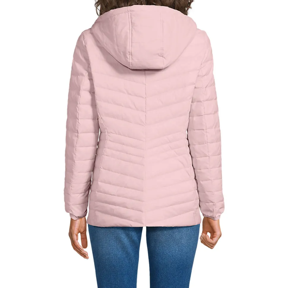 Daunenjacke WANDERWEIGHT Verstaubar Ultraleicht mit Kapuze für Damen