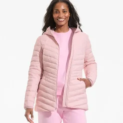 Daunenjacke WANDERWEIGHT Verstaubar Ultraleicht mit Kapuze für Damen