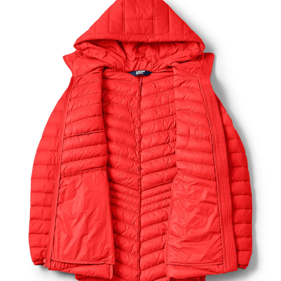Daunenjacke WANDERWEIGHT Verstaubar Ultraleicht mit Kapuze für Damen