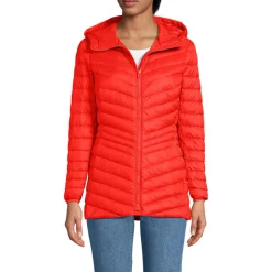 Daunenjacke WANDERWEIGHT Verstaubar Ultraleicht mit Kapuze für Damen