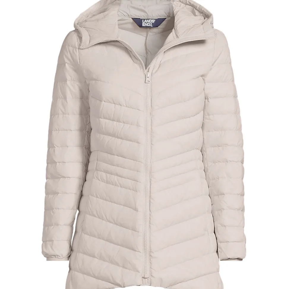 Daunenjacke WANDERWEIGHT Verstaubar Ultraleicht mit Kapuze für Damen
