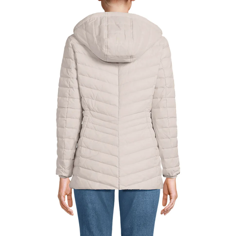 Daunenjacke WANDERWEIGHT Verstaubar Ultraleicht mit Kapuze für Damen
