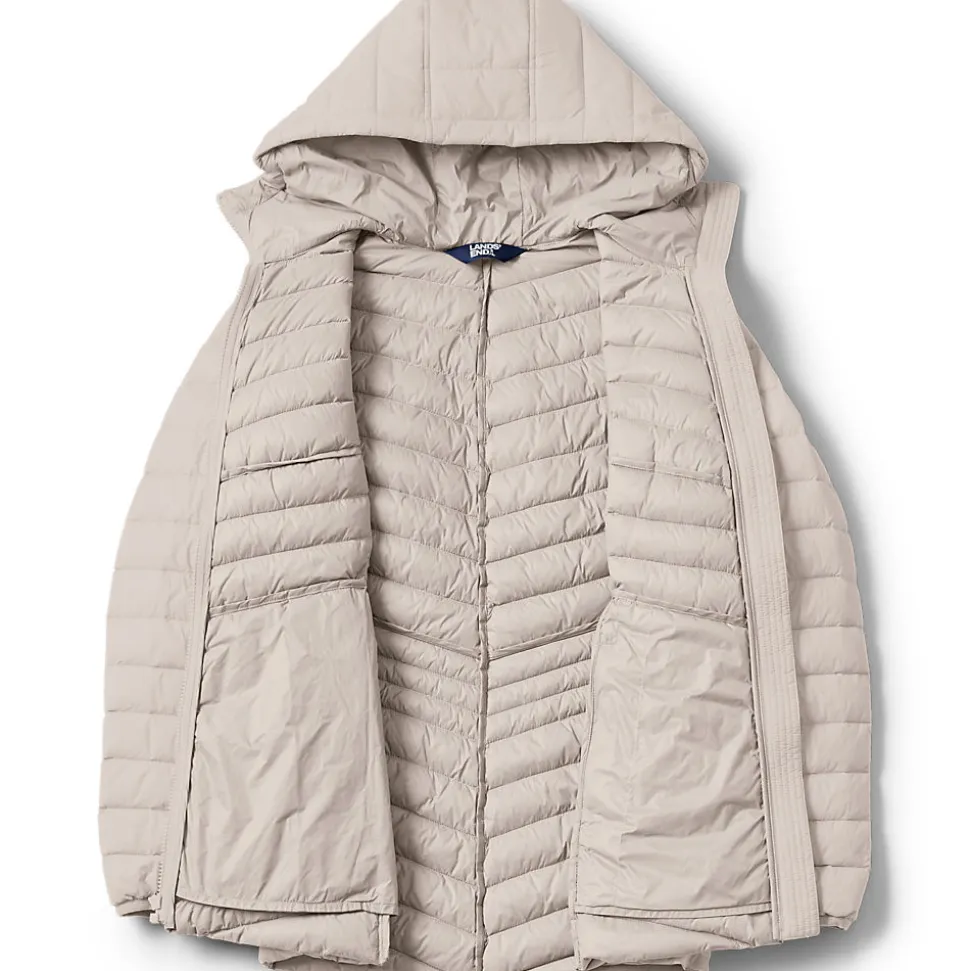 Daunenjacke WANDERWEIGHT Verstaubar Ultraleicht mit Kapuze für Damen