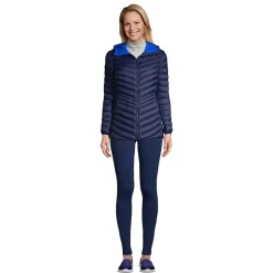 Daunenjacke WANDERWEIGHT Verstaubar Ultraleicht mit Kapuze für Damen