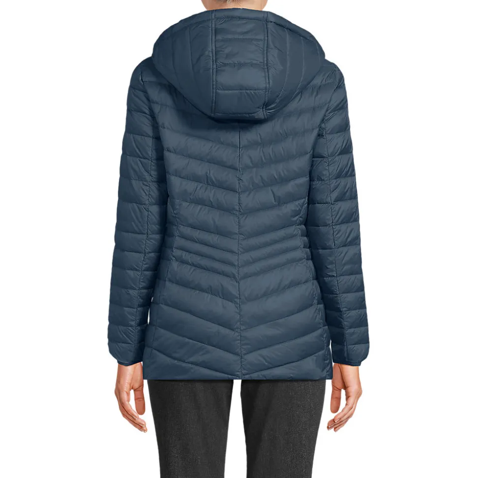 Daunenjacke WANDERWEIGHT Verstaubar Ultraleicht mit Kapuze für Damen