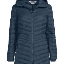 Daunenjacke WANDERWEIGHT Verstaubar Ultraleicht mit Kapuze für Damen