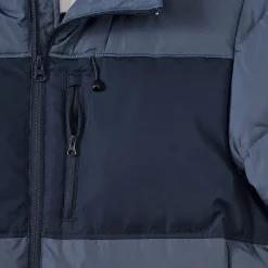 Daunen-Kapuzenjacke Colorblock für Herren