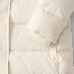 Daunenmantel mit Kapuze für Damen
