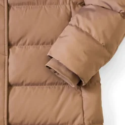 Daunenmantel mit Kapuze für Damen
