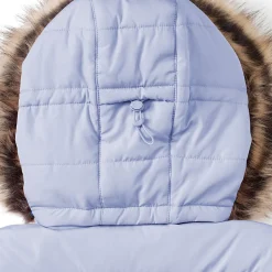 Daunenmantel mit Kapuze für Damen