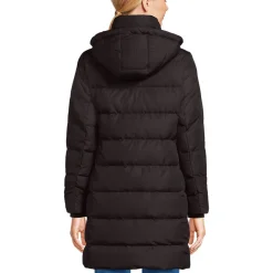 Daunenmantel mit Kapuze für Damen