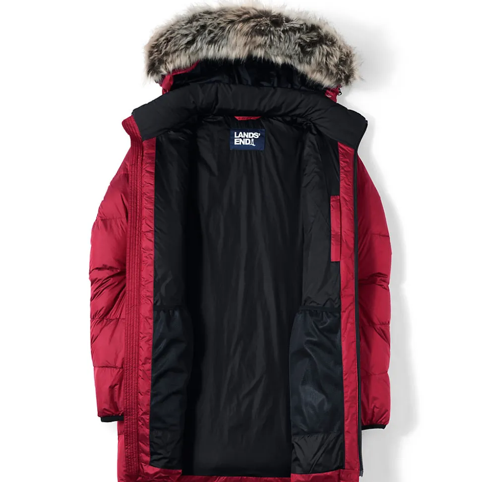 Daunen-Parka mit Kapuze für Herren