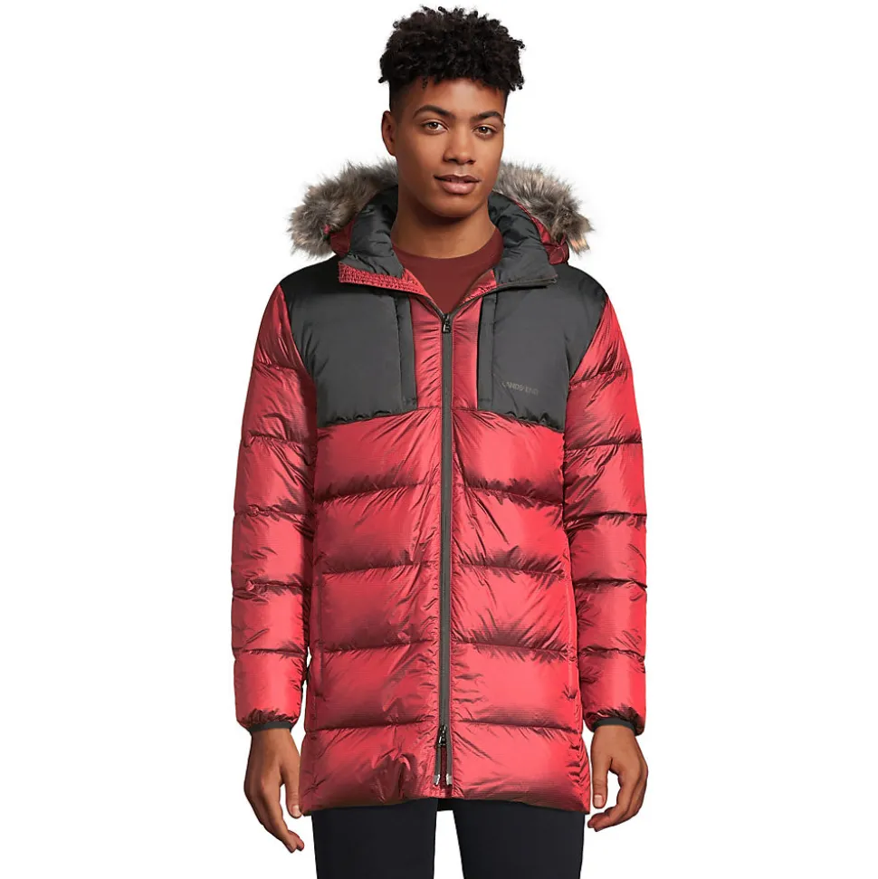 Daunen-Parka mit Kapuze für Herren