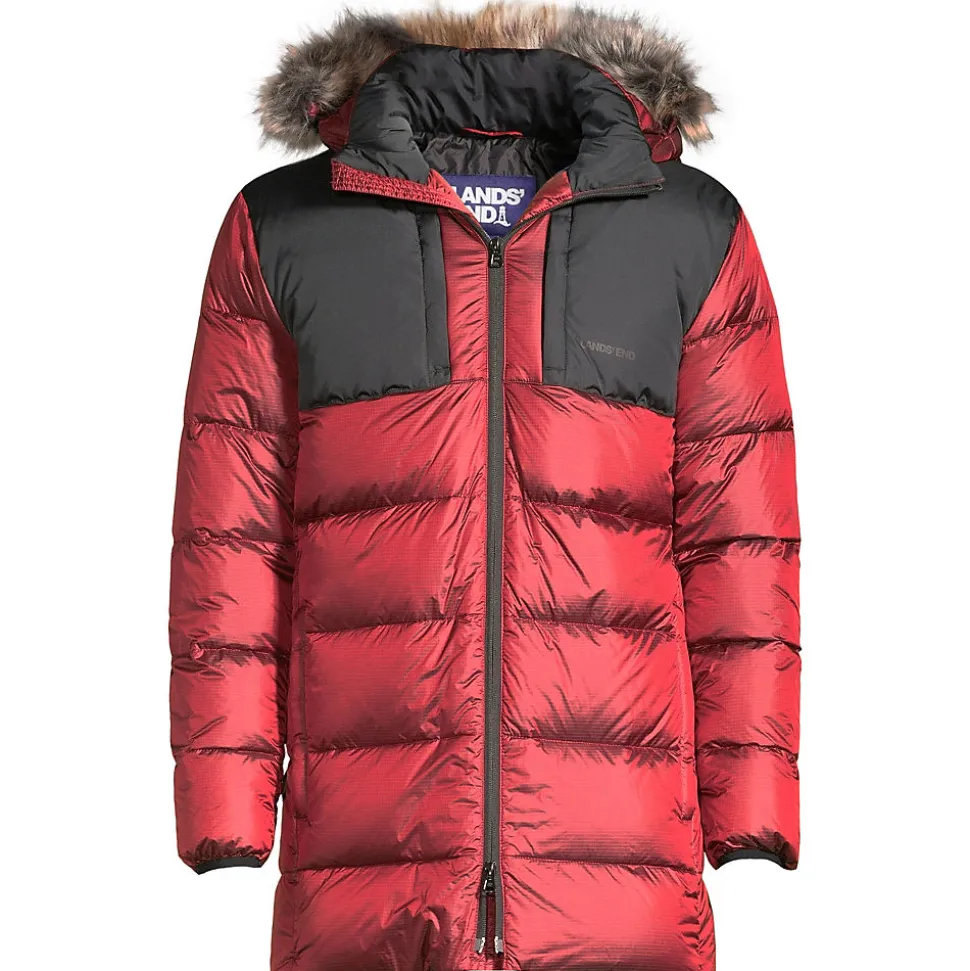 Daunen-Parka mit Kapuze für Herren