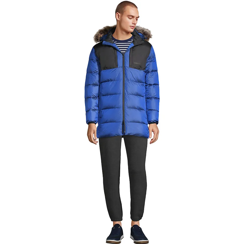 Daunen-Parka mit Kapuze für Herren