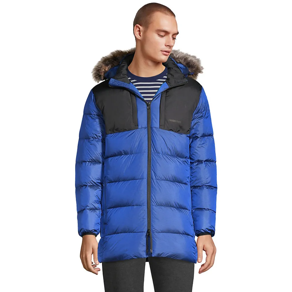 Daunen-Parka mit Kapuze für Herren