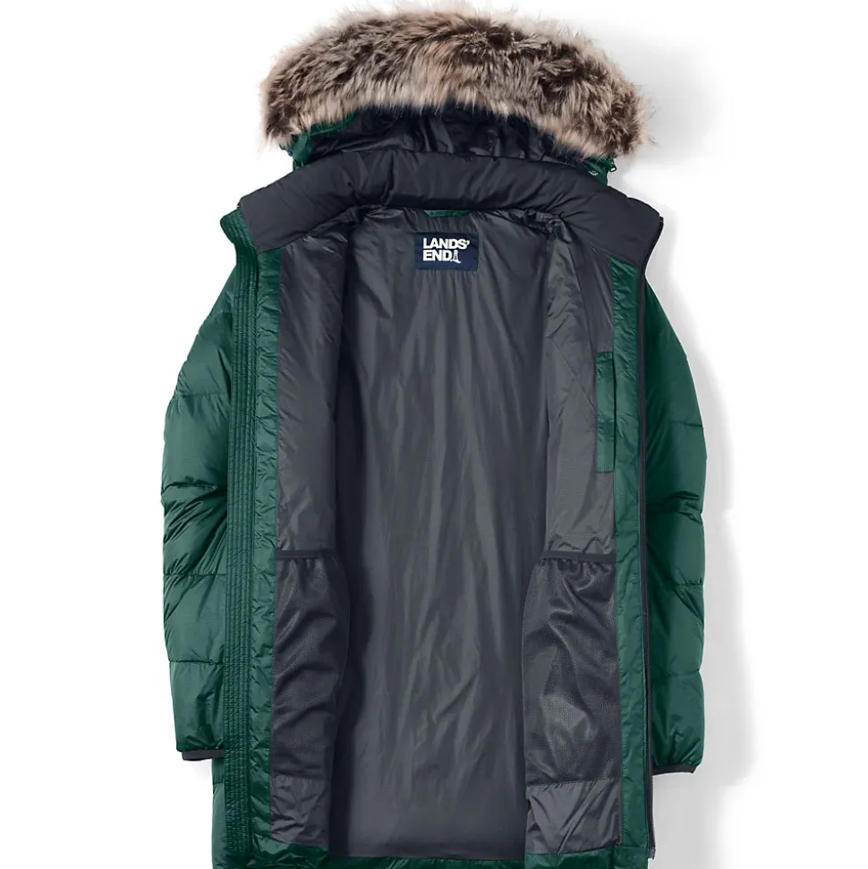 Daunen-Parka mit Kapuze für Herren