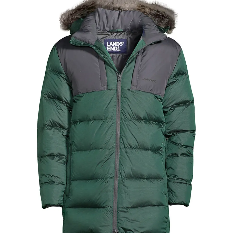 Daunen-Parka mit Kapuze für Herren